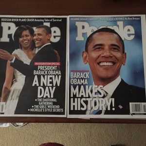 Barak Obama People Magazines